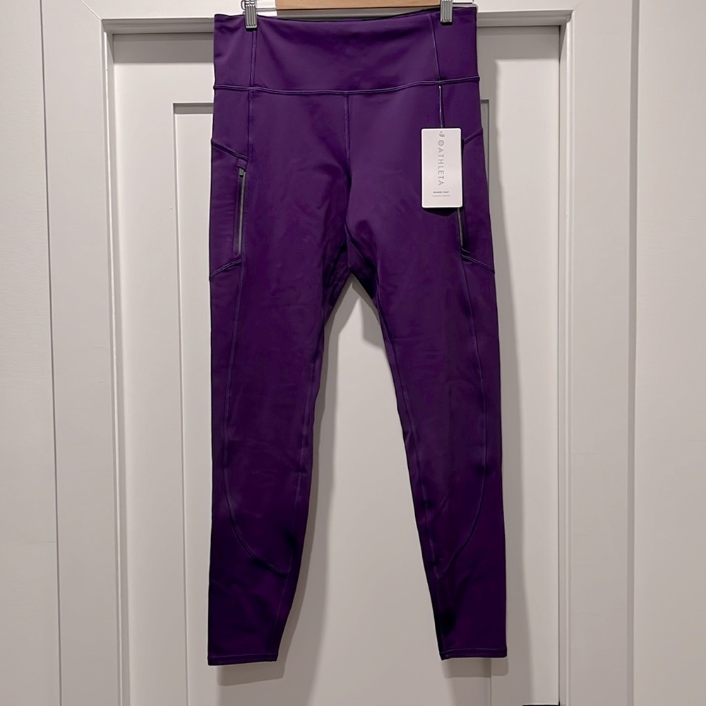 NWT Athleta Rainier running tights, size Large Tall